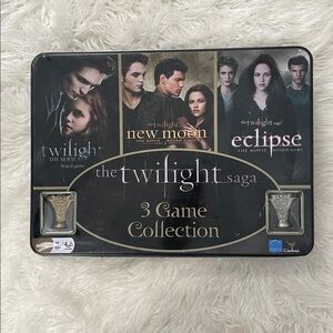 The Twilight Sage 3 Game Collection Board tin Game By Summit 2010
